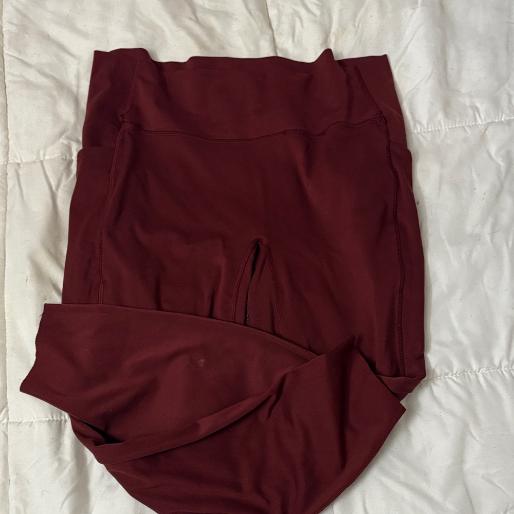 a new day Burgundy Leggings
